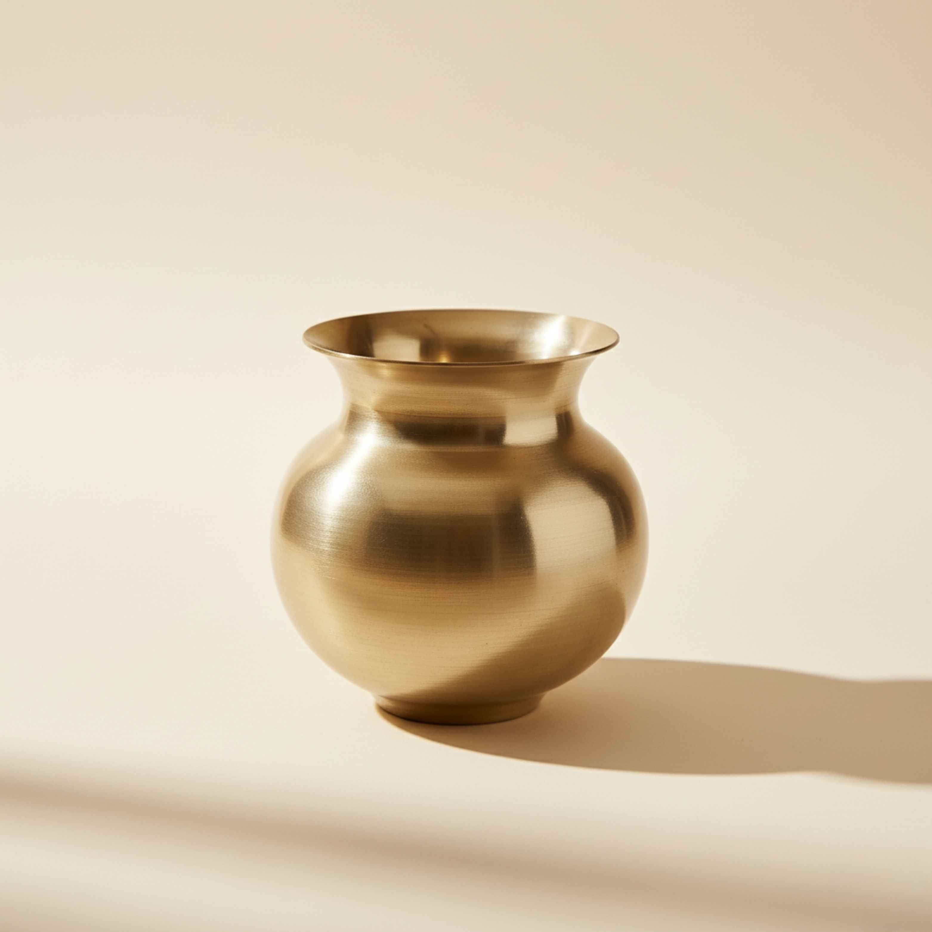 LOTAS KALASH EN BRONZE PUR (KANSA)