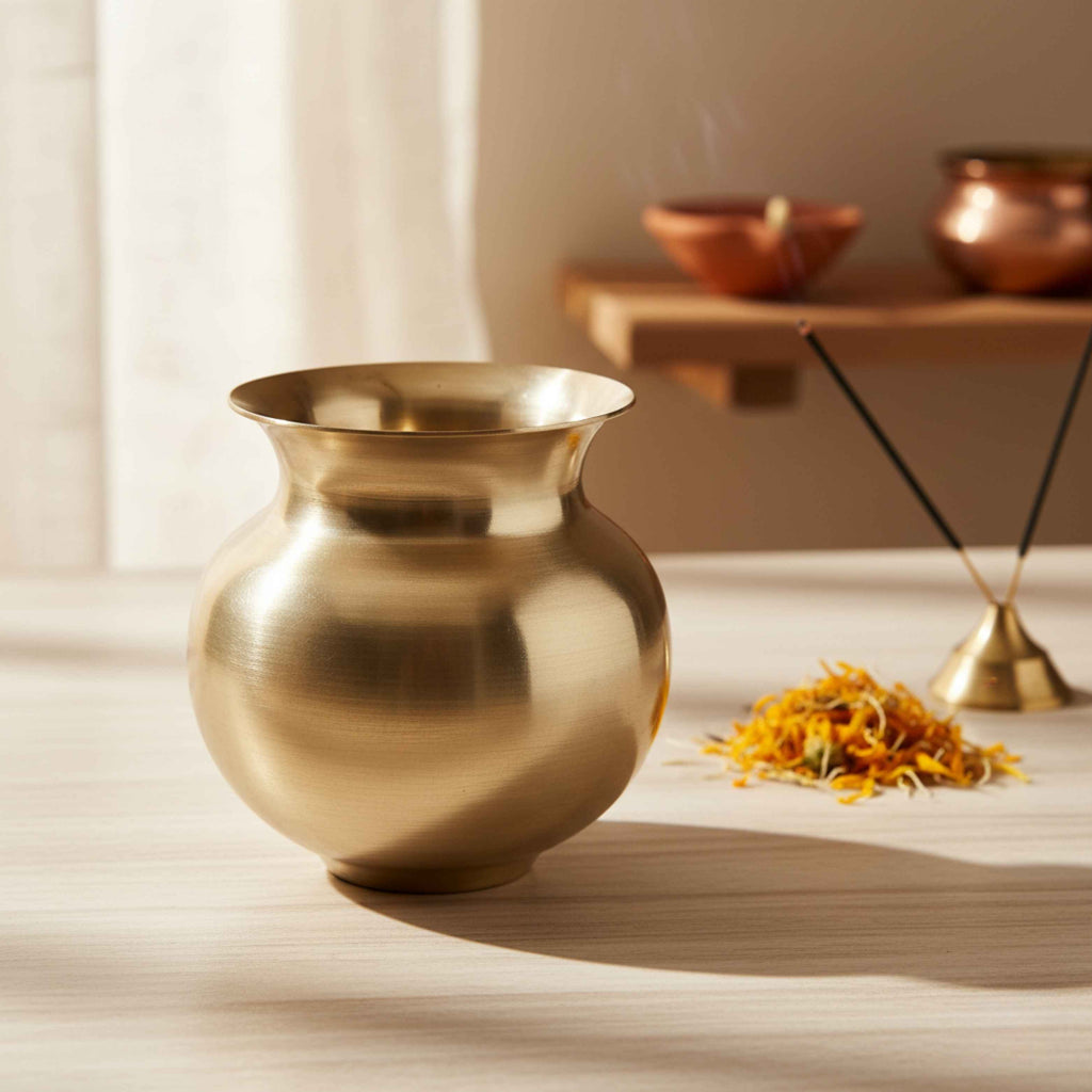 PURE TIN BRONZE (KANSA) LOTA KALASH