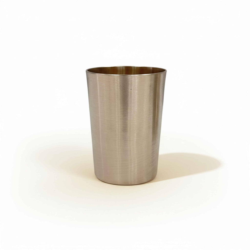 PURE TIN BRONZE (KANSA) GLASS (Set of 2)