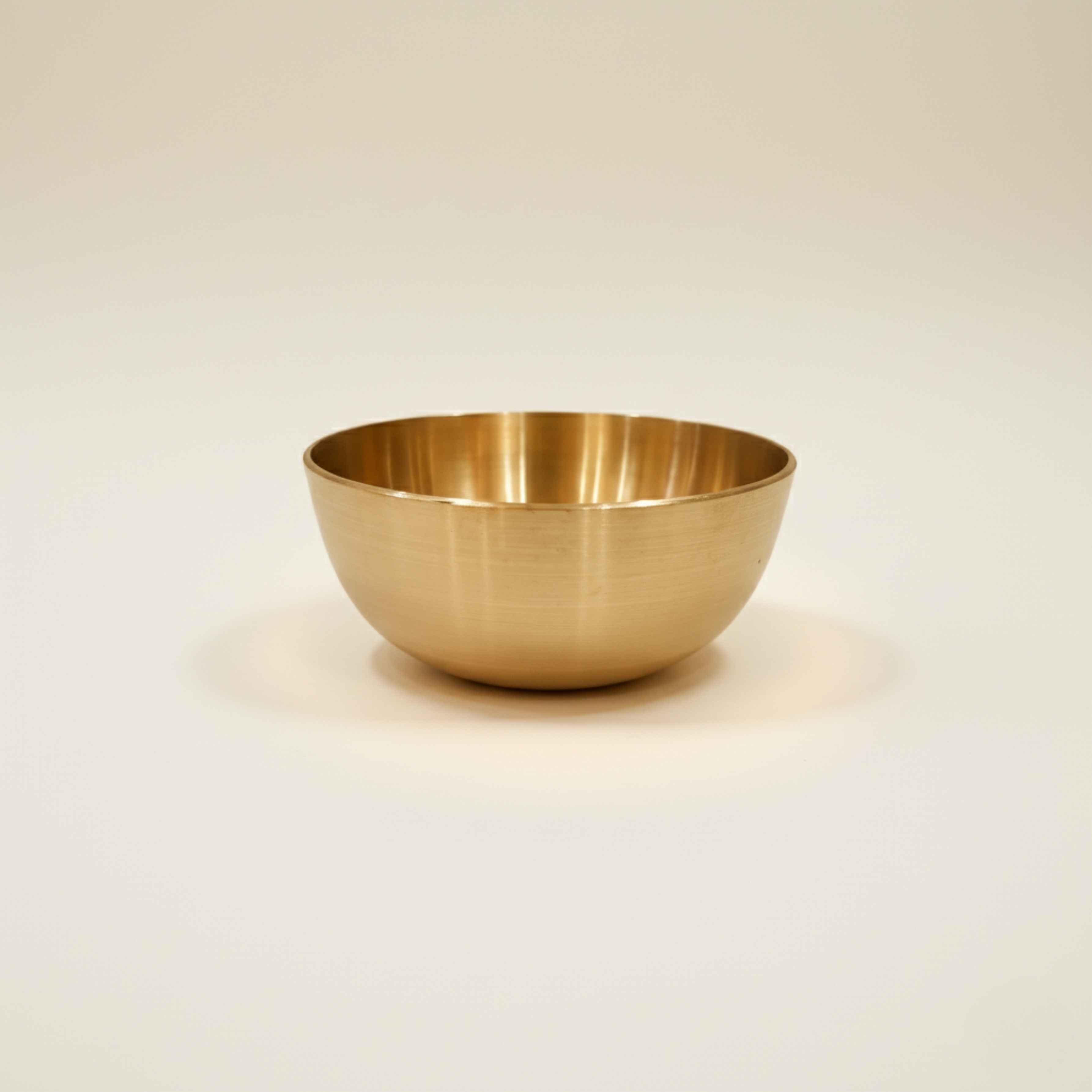 BOL EN BRONZE PUR (KANSA) MUKTA 5'' (Lot de 2)