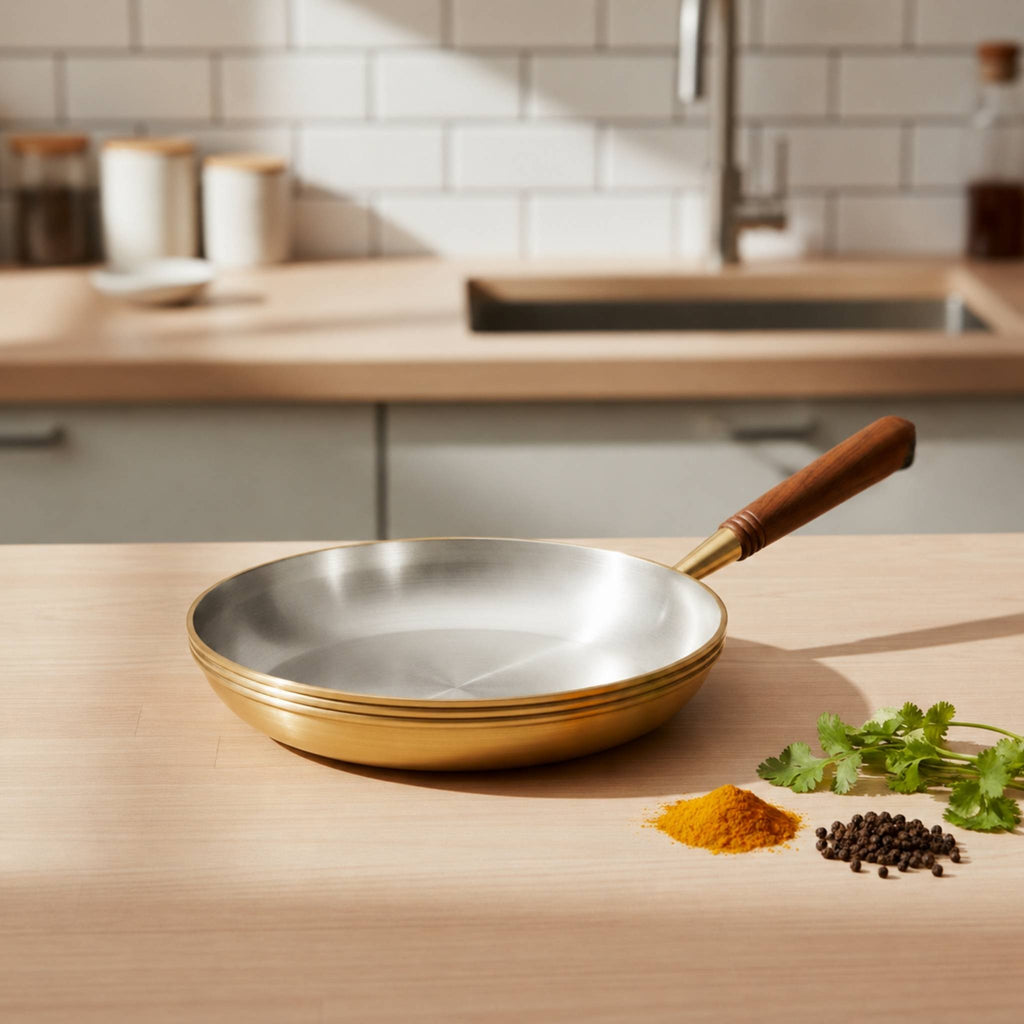 BRASS (PITAL) FRYPAN 8.2''